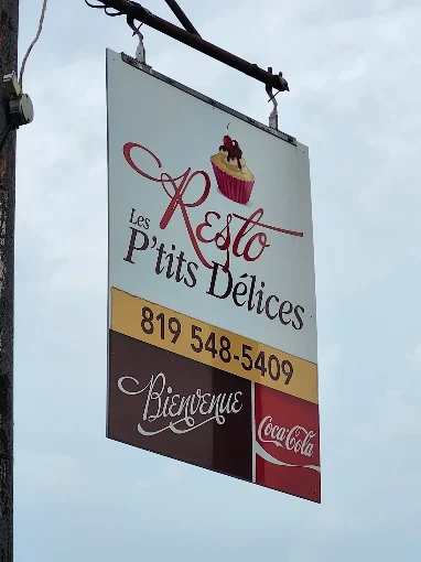 Enseigne extérieure du Resto les P'tits Délices